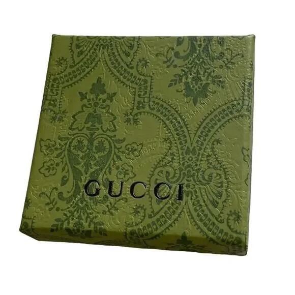 Authentic Gucci Interlocking GG Logo Necklace โ 16โ Sterling Silver - Picture 7 of 9